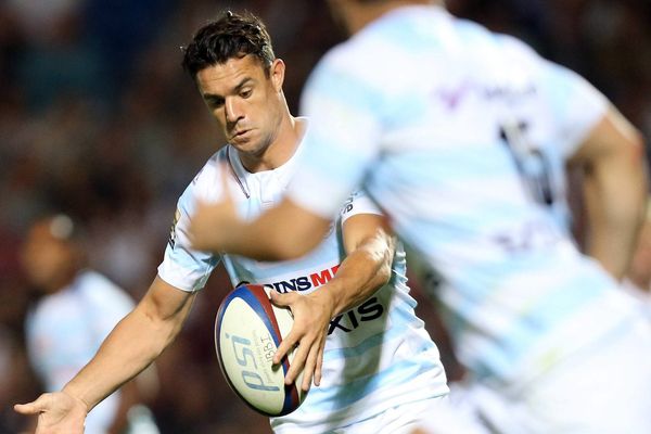 Dan Carter, lors du match face à l'Union Bordeaux Bègles, le 20 août 2016.