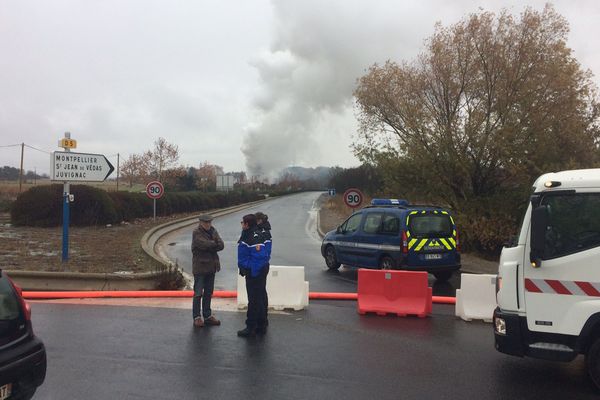 L'incendie a mobilisé une trentaine de sapeurs-pompiers / 10 décembre 2017