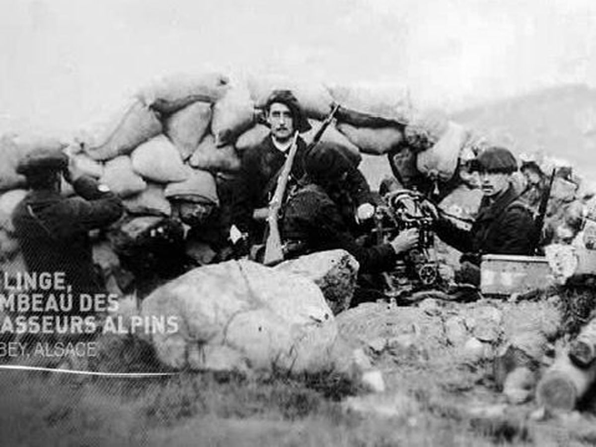 Histoires 14 18 Le Linge tombeau des chasseurs alpins