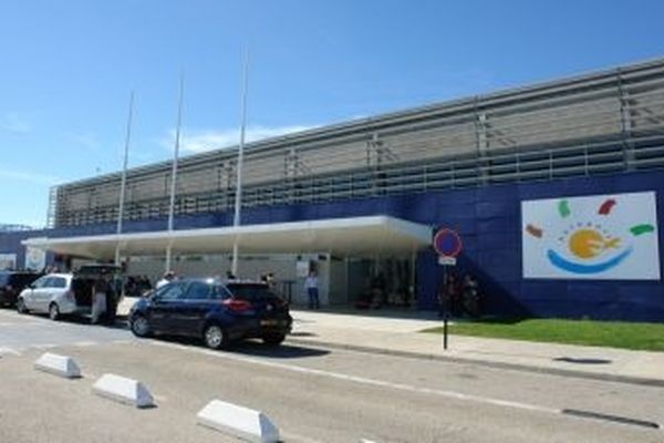 L'aéroport de Nîmes-Garons, dans le Gard.