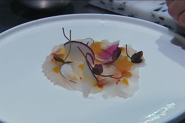 Un des plats proposés au dîner de chefs ce mardi 5 décembre à Rouen.