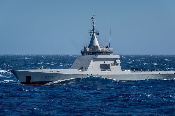 Le patrouilleur L'Adroit de la Marine nationale - archives