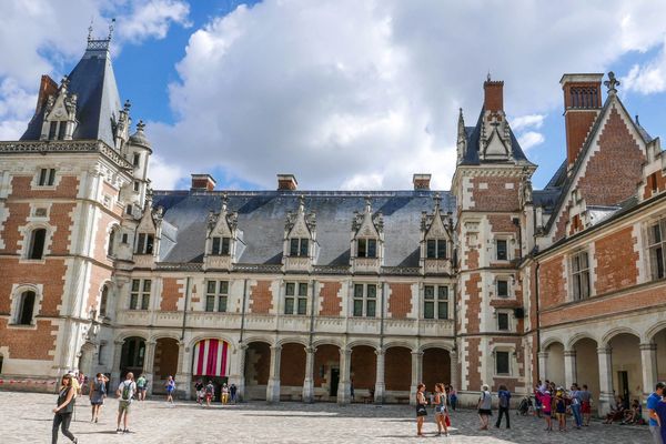 Le château de Blois, l'un des hauts lieux touristiques de la région.