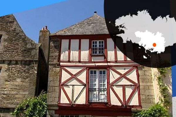 Rochefort-en-Terre, cité médiévale, classée parmi les plus beaux villages de France
