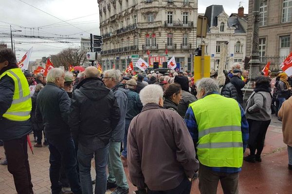  Manifestation contre le chômage à Limoges