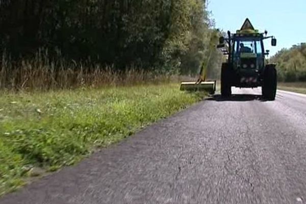 Le conseil général du Cher pratique le fauchage raisonné. 