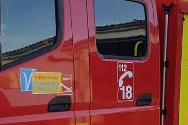 L'incendie a nécessité l'intervention d'une trentaine de pompiers du Vaucluse 