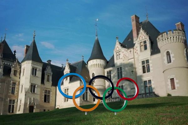 Le Domaine de Candé en Indre-et-Loire va accueillir les Jeux sportifs le dimanche 23 et lundi 24 juin 2024 (photo montage)