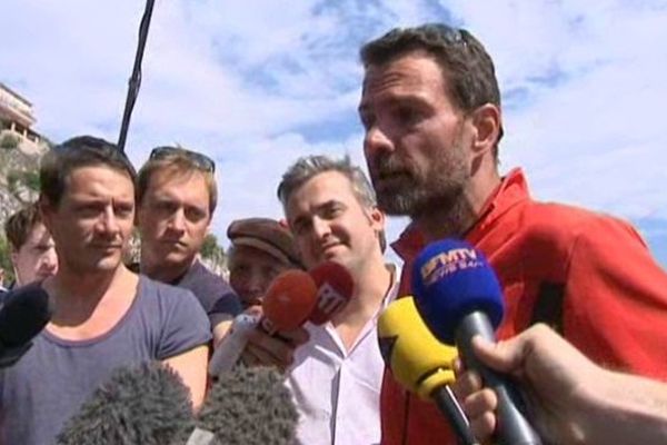 Jérôme Kerviel, le samedi 17 mai à Ventimille