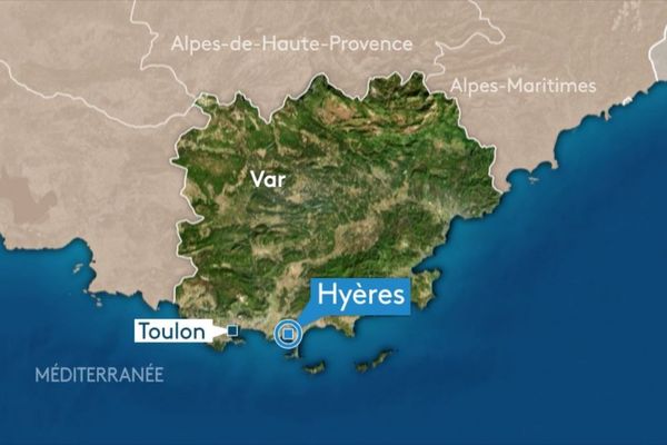 La commune de Hyères, dans le Var.