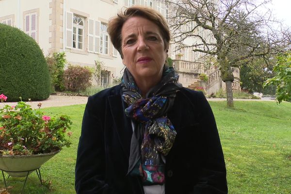 Agnès Canayer, ministre déléguée chargée de la Famille et de la petite enfance, en déplacement en Haute-Saône.