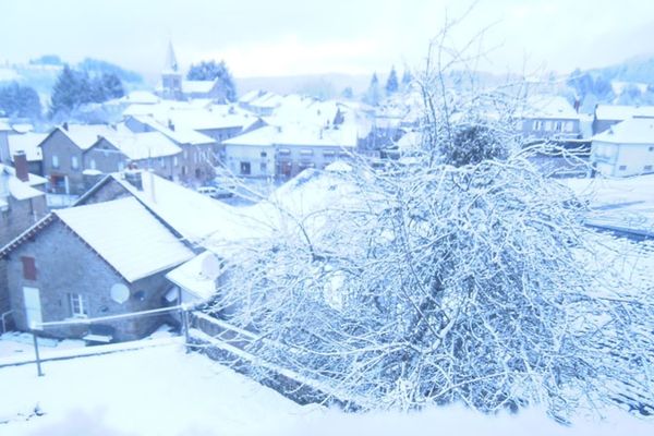 Peyrat-le-Château sous la neige ( photo d'illustration)