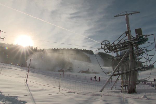 Métabief, sous le soleil et dans la neige, que demander de plus ? Samedi 26 décembre