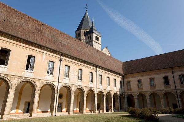 L'abbaye de Cluny (Saône-et-Loire).