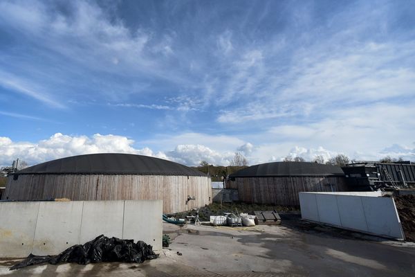 Unité de méthanisation à Bruille Saint Amand (Hauts-de-France)