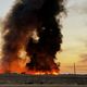 Un gros panache de fumée était visible à plusieurs kilomètres à la ronde lors de l'incendie du site d’enfouissement de déchet de Sérignan, dans l'Hérault.