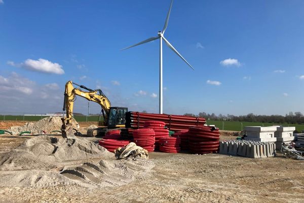 Le site d eproduction d'hydrogène vert sera alimenté en électricité par les éoliennes voisines