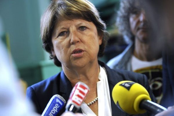 Martine Aubry, ce mardi 2 septembre 2014.