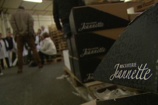 La biscuiterie Jeannette avait pignon sur rue à Caen depuis 1850...