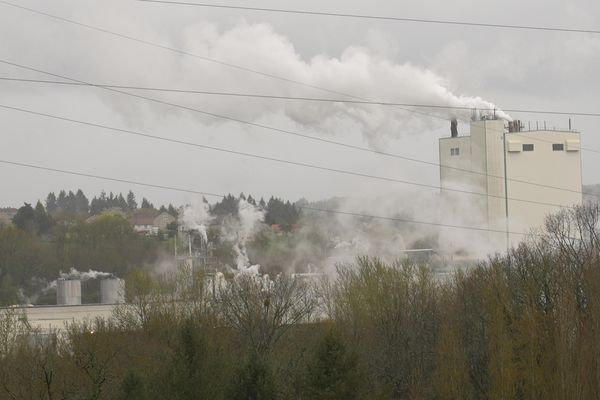 630 000 tonnes de CO2 sont émises par an par l'usine