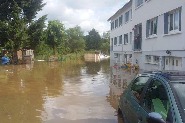 Bart commune sinistrée après les orages du 25 juin