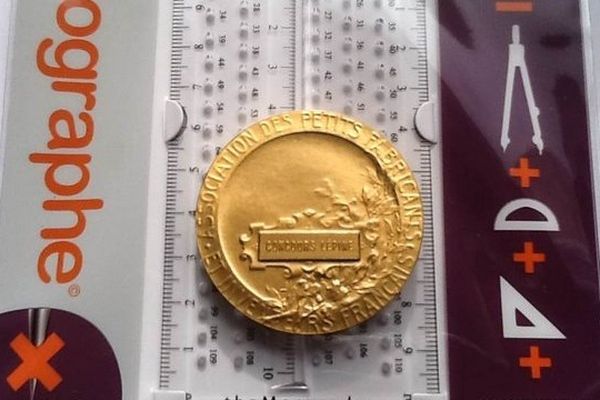 Le Thamographe a obtenu la médaille du concours Lépine européen. 