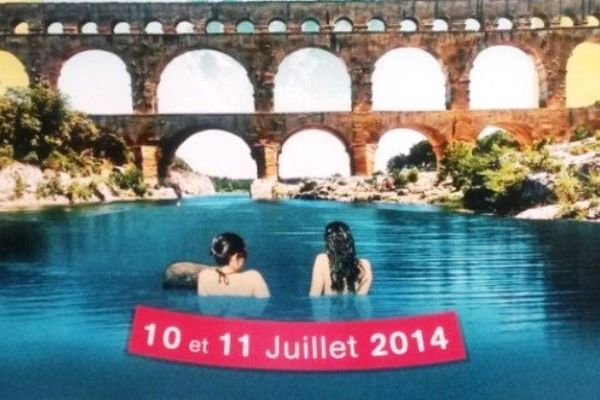 le pont du Gard va vibrer "électro" jusqu'à vendredi soir.