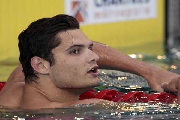 Grosse déception pour Florent Manaudou, sur 100m nage libre où il a été éliminé en séries, au Mare Nostrum de Canet-en-Roussillon - archives