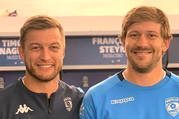 Montpellier : le MHR récupère ses 2 joueurs champions du monde de rugby Pollard et Steyn - 19 novembre 2019.