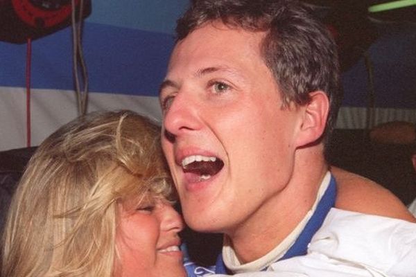 Schumi et Corinna en 1994