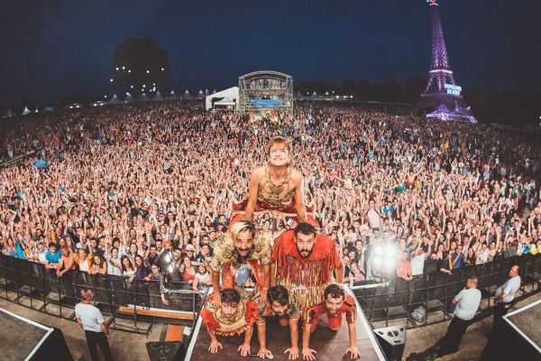 Le groupe deluxe a fait danser les papillons de nuit - 2 juin 2017