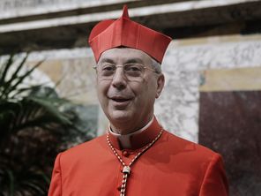 Le cardinal Dominique Mamberti faisait partie de la délégation du pape François en Corse, dimanche 15 décembre.