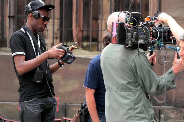 Abd al Malik sur le tournage de son premier film