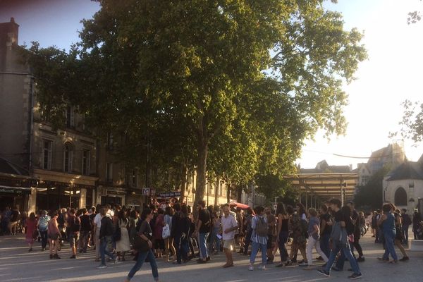 Environ 300 personnes mobilisées ce jeudi 20 septembre. 