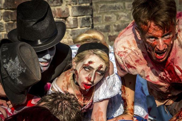 La zombie walk, à Lille