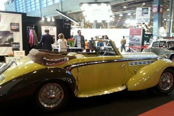 Le salon Retromobile se poursuit porte de Versailles à Paris jusqu'à demain soir.