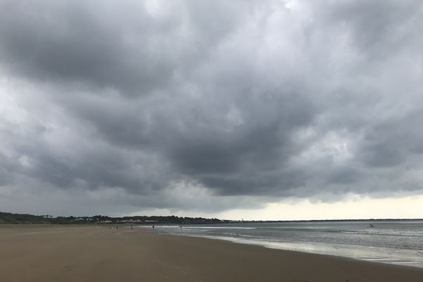 Nuages à proximité d'un orage.