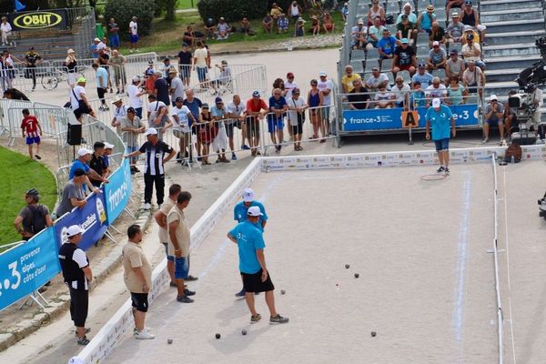 La Marseillaise à pétanque : Philippe Roux a dû s'employer pour s'imposer face à Fabrice Ferrero