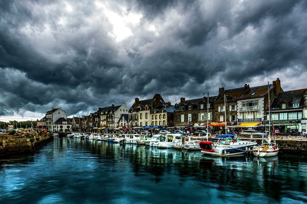 Ciel de plomb au Croisic