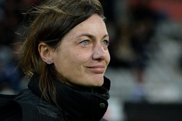 Corinne Diacre, entraîneur du Clermont Foot 63.