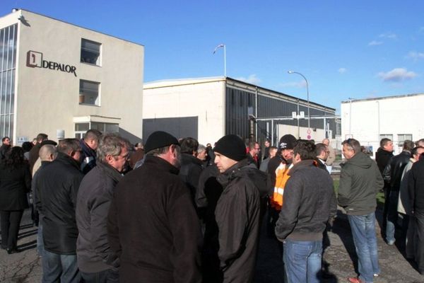 Comme le 2 décembre dernier, la mobilisation des Dépalor reste importante pour tenter de sauver leurs emplois.