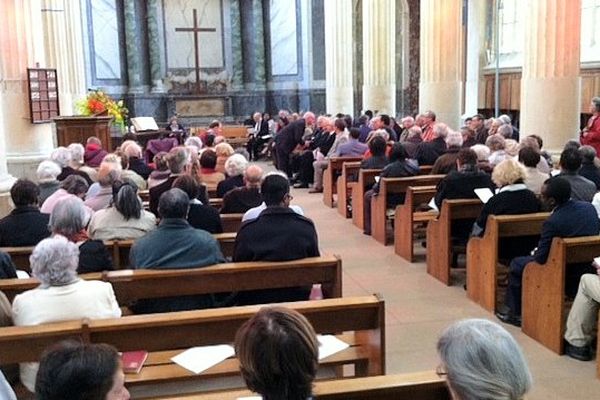 L'église protestante unie de France célébrait son premier culte.