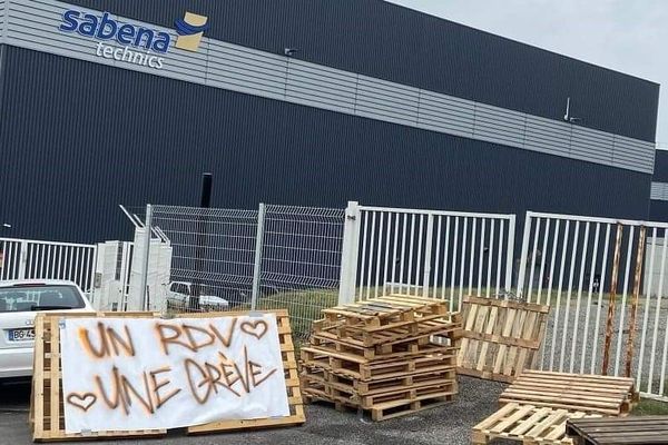 La grève se poursuit à l'usine Sabena Technics de Cornebarrieu (31)