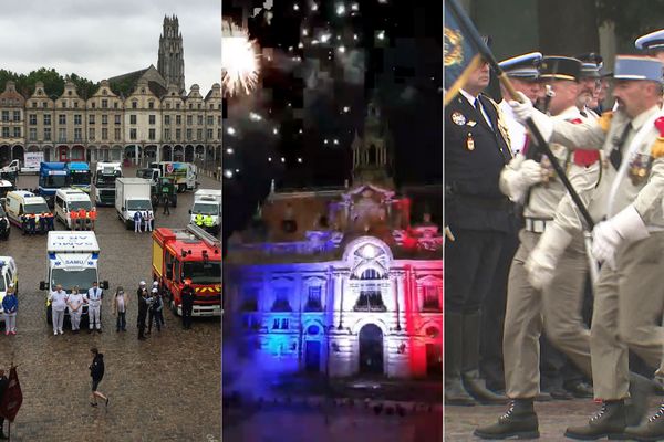 Arras, Roubaix, Lille : un 14 juillet très différent des 14 juillet habituels