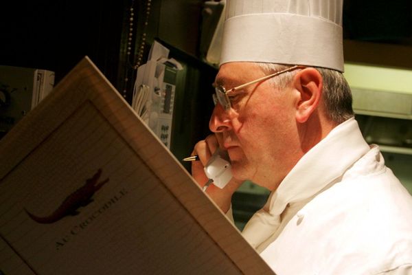 Emile Jung, en 2004, au Crocodile, à Strasbourg.