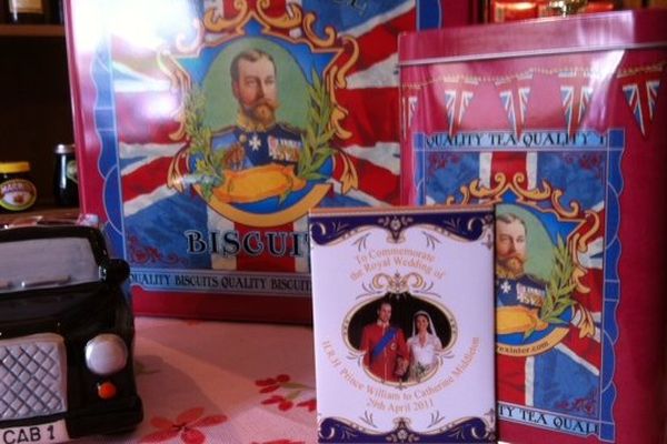 La famille royale d'Angleterre fait l'objet de nombreux produits dérivés