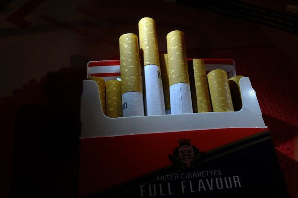 Les ventes de cigarettes sont en chute libre.