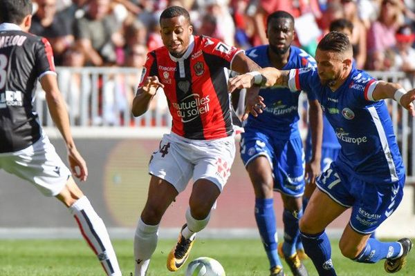 Alassane Pléa et les niçois ont tout tenté mais ont échoué.