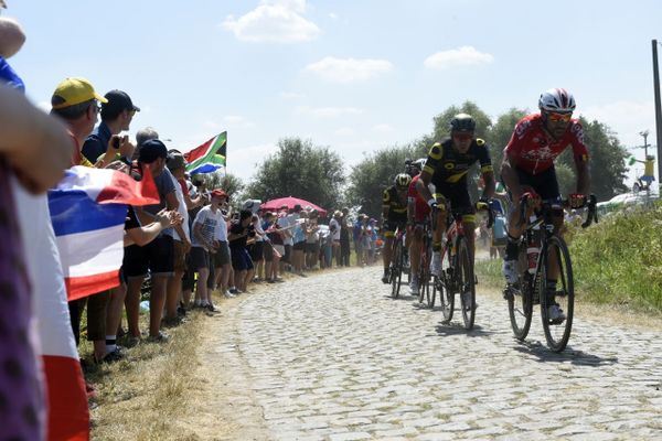 En 2018, le Tour de France avait eu une étape entre Arras et Roubaix.