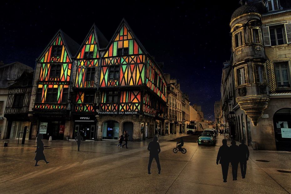 the city center will soon benefit from nighttime lighting